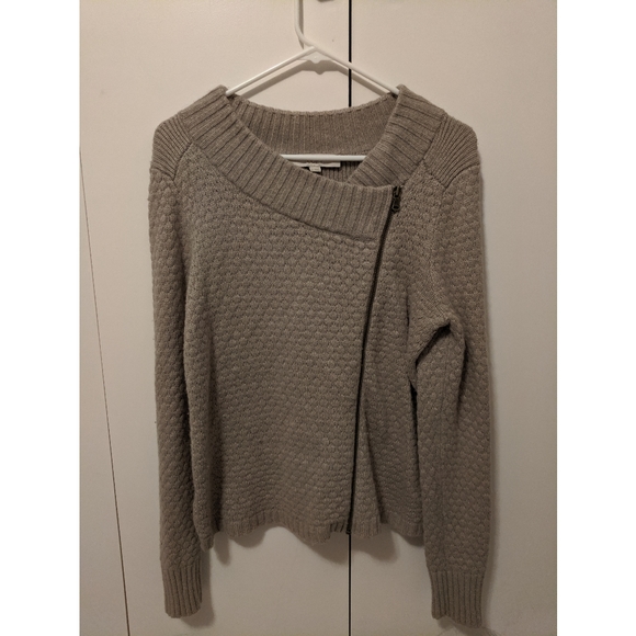 LOFT Zipper Sweater - Picture 7 of 8